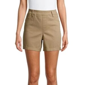Time and Tru Women's Tan Bermuda Shorts